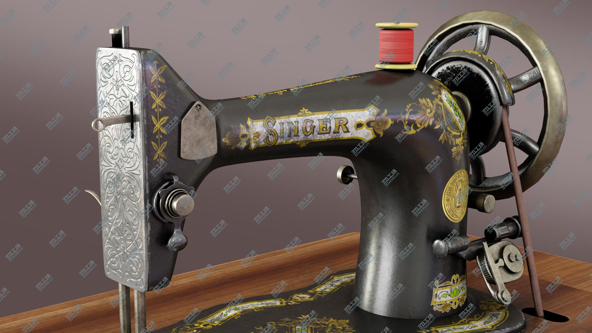 images/goods_img/2021040164/3D model 1907's Singer Sewing Machine/4.jpg